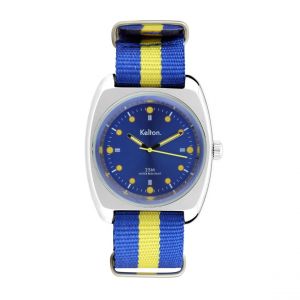 Montre Homme Kelton RC2 Nato bleu et jaune - 9122462