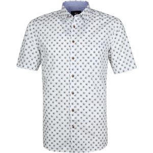 Suitable Chemise Cas Fleurs Blanc taille M