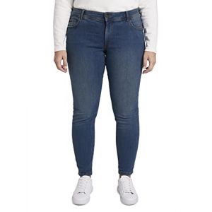 Tom Tailor Femme Jean Skinny Plussize, Blue Denim, 52