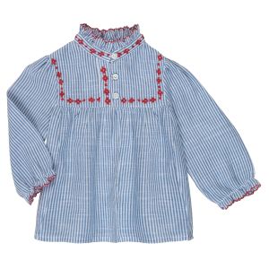 Cyrillus Blouses EMERAUDE Bleu - Taille 12 mois