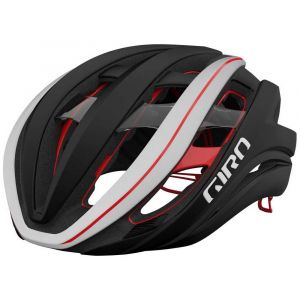 Giro Casque Route Aether Spherical S Matt Black / White / Bright Red