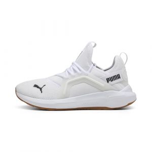 Puma Mixte SOFTRIDE Enzo 5 Chaussure de Course sur Route, White Black, 44.5 EU