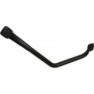 Pellet Barre d'appui coud&eacute;e 135&deg; P na pour usage domestique, noir, 609mm (1 pi&egrave;ce)