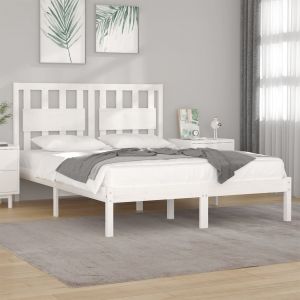 VidaXL Lit en bois de haute qualité à partir de 160x200 cm disponibles différentes couleurs couleur : Se bloquer