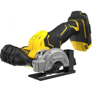 Stanley Fatmax V20 Mini-Scie Circulaire 75 mm Brushless 18V Sans Batterie SFMCM300B-XJ