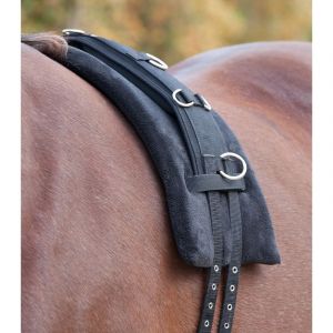 Waldhausen Pad de surfaix de travail à mémoire de forme COULEUR - Noir, TAILLE A - Cheval