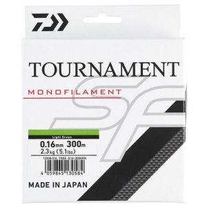 Daiwa Tournament SF Line Ligne de p&ecirc;che monofilament Vert transparent 0,20 mm 150 m
