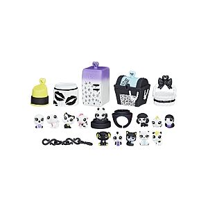 Image de Hasbro Littlest PetShop - Pack de 13 Teensie Noir & Blanc