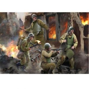 Zvezda Figurines Sapeurs D'Assaut Soviétiques