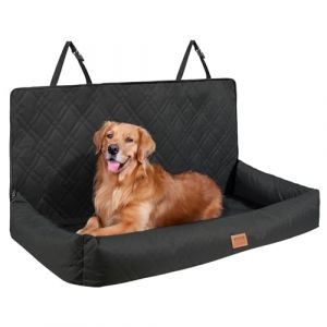 Siège Auto Pour Chiens-Vevor-Taille Moyenne Et Grande 45 Kg-Siège Rehausseur Imperméable Pour Chien-Noir