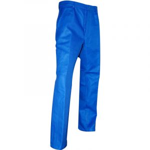 LMA Pantalon CLOU en coton serg&eacute; bleu bugatti T44 LEBEURRE 100141 T44