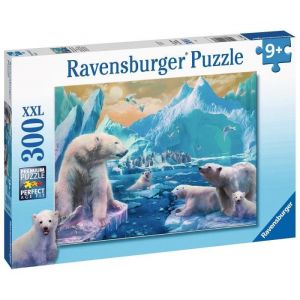 Puzzle 300 pièces XXL : Au royaume des ours polaires - Mixte