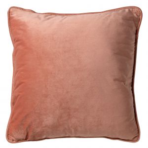 Dutch Decor FINN - Housse de coussin en velours Muted Clay 60x60 cm