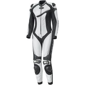 Held Ayana II Combinaison de cuir de moto féminin de One Piece Noir Blanc 76