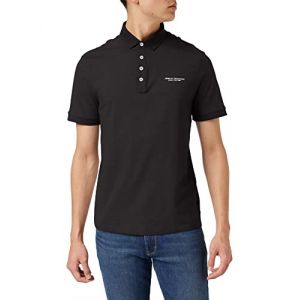 Armani Exchange 4 Buttons Polo, Noir (Black 1200), X-Small Homme