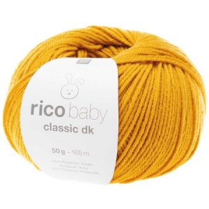 Rico Design Laine rico baby classic dk, 50 g, env, 165 m Moutarde