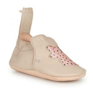 Easy Peasy Chaussons enfant BLUMOO RENARD Beige - Taille 0-6 mois