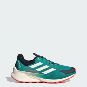 Adidas Terrex Soulstride Flow Chaussure Trail Hommes - Vert, Cr&egrave;me, Pointure 44