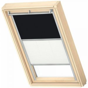 Velux Store duo occultant plissé manuel noir DFD C04