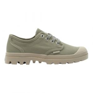 Palladium Pampa Oxford, Basket Femme, Vetiver/Safari, 37