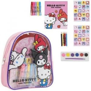 Sanrio Sac à dos - Coloré - 22x23x7 cm - 0,250 kg - Enfant Fille