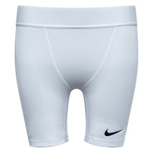 Nike Short W NP Lpp 15,2 cm Mid Thigh Length Tight, Blanc/Noir, L Femme