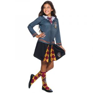 Ruedelafete Déguisement top et jupe Harry Potter Gryffondor Taille 7-8 ans