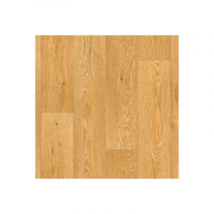 Décoweb PVC - Sol Vinyle First - Effet parquet chêne traditionnel - 4 x 3m