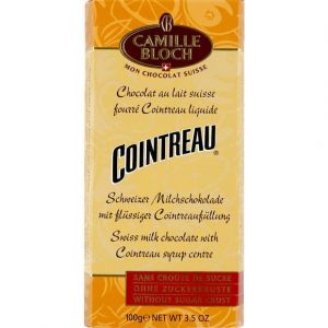Camille Bloch Chocolat au lait suisse fourré au cointreau liquide