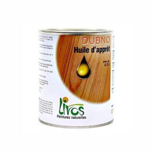 Livos 0.75L-incolore-Sous-couche bois naturelle intérieur dubno pour lasure, cire ou laque (1L/15m2) incolore