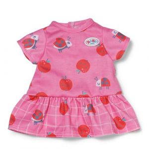 Zapf Creation BABY born Robe Rose avec Pommes et coccinelles pour poupées de 36 cm - 839232