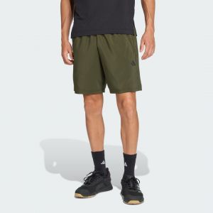 Adidas Homme Train Essentials Woven Training Shorts, Night Cargo/Black, XL 7 inch