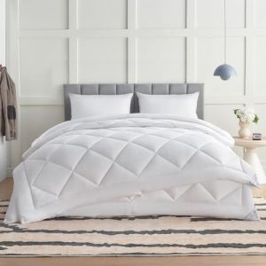 Couette - WAVVE - 4 Saisons - 220x240 cm - 450g/m&sup2; - Synth&eacute;tique