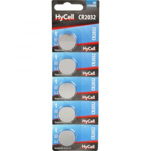 Image de HyCell Pile bouton CR 2032 lithium 200 mAh 3 V 5 pc(s)