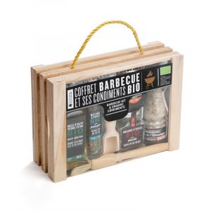 Nature & Découvertes Coffret gourmand barbecue et plancha Bio