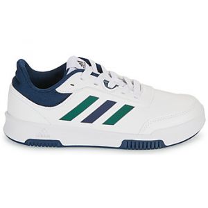 Adidas Mixte Tensaur Sport Training Lace Shoes Chaussures, Cloud White/Green/Collegiate Navy, 39 1/3 EU