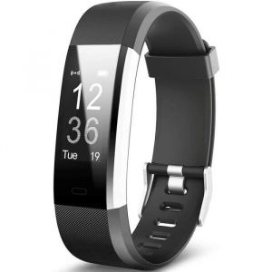 Montre Connect&eacute;e Femmes Homme Bracelet Connect&eacute; Cardiofr&eacute;quencem&egrave;tre Montre Intelligente Etanche IP67 Smartwatch Montre Sport Podome