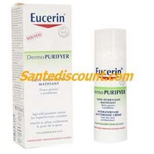 Image de Eucerin Dermo-Purifyer - Soin hydratant matifiant