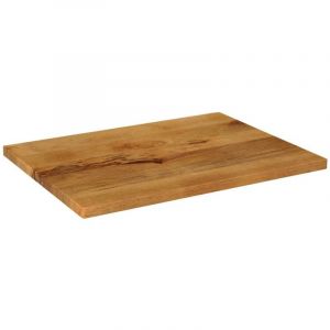 VidaXL Dessus De Table 90x70x3,8 Cm Rectangulaire Bois Massif Manguier
