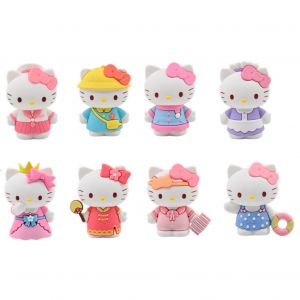 Figurine YuMe Toys Hello Kitty (x8)