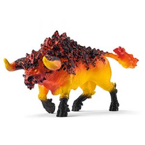 Image de Schleich Figurine Eldrador : Taureau de feu