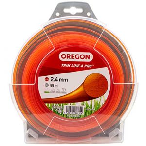 Oregon Fil débroussailleuse Rond Nylon Orange ø2.4mm/88m 69-364-OR 5400591067324