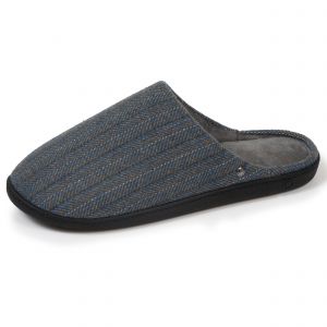Image de Isotoner Chaussons pantoufles Mules homme ultra confortables et l&eacute;gers, mousse &agrave; m&eacute;moire de forme