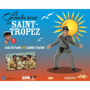 Figurines - Figurine collection Infinite Le Gendarme de Saint-Tropez 10cm (Louis De Funès)