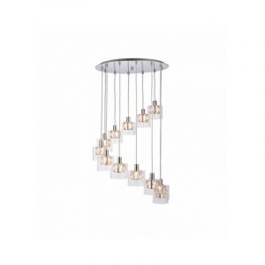 Image de Endon Suspension Verina Acier et verre