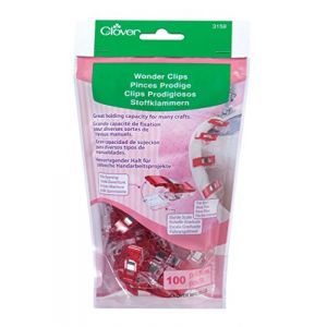 Clover Pinces Prodige Jumbo 100 pcs Cuisine Maison Loisirs cratifs Couture Outils Patrons et modles
