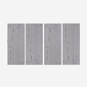 Panneaux muraux insonorisants - AHD Amazing Home Design - 4 x Panneau insonorisant acoustique effet marbre blanc 120x60cm Tabb-M