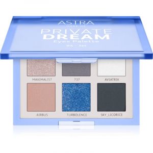 Astra Melhor Dto! Private Dream Eyes Palette 4 Jet Paleta de Sombras para Olhos
