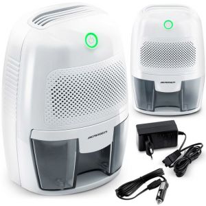 Déshumidificateur d'air blanc Berdsen BR-50B - absorbeur d'humidité avec adaptateur voiture