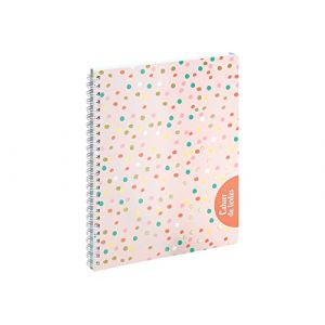 Exacompta Cahier de textes Elsa Pois 17 x 22 cm - Lot de 6